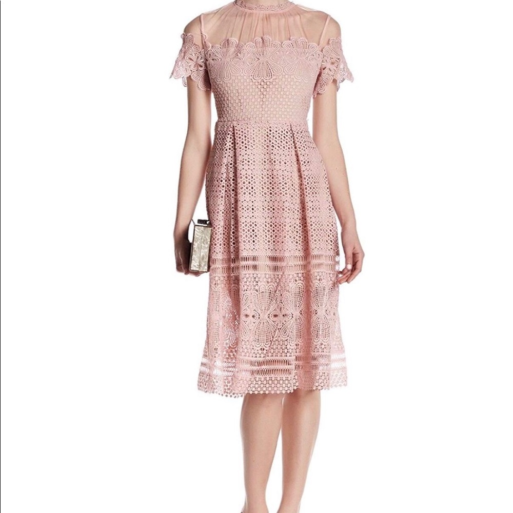 Romeo + Juliet dusty Pink cocktail dress